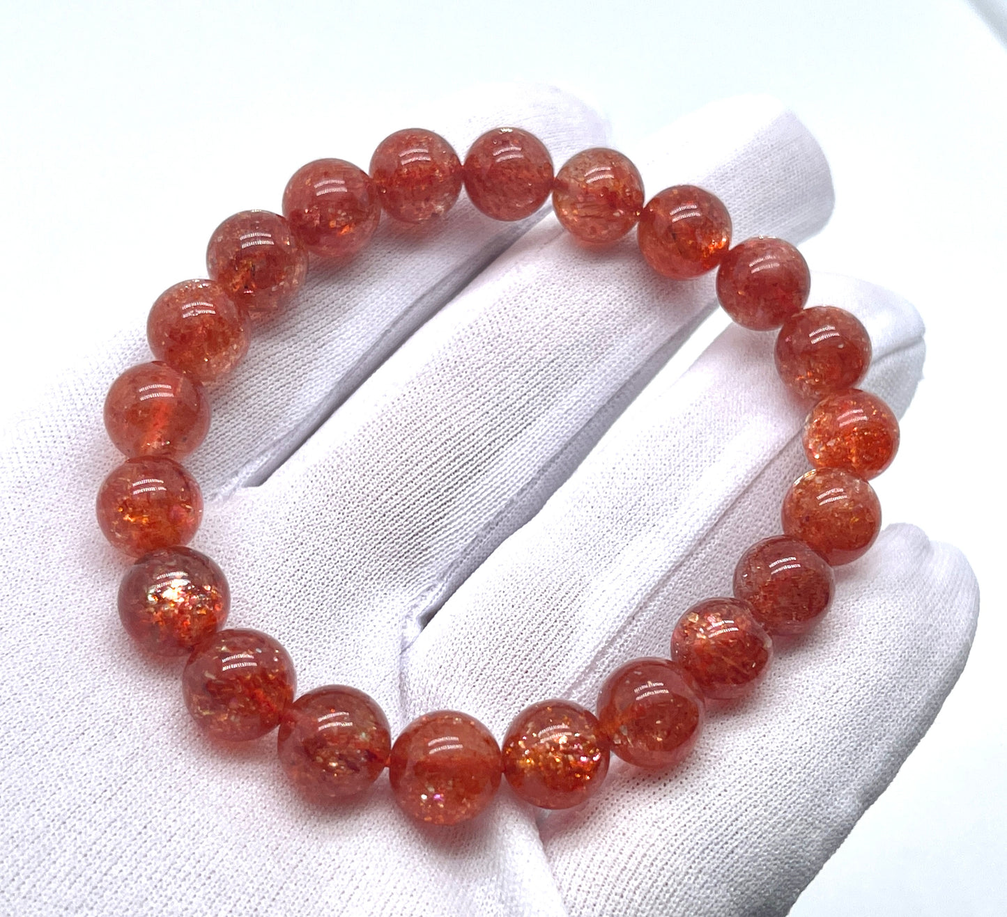 Sunstone AA bracelet 9mm