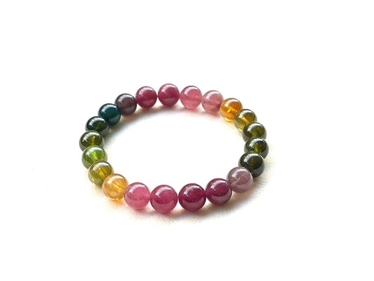 Tourmaline A Candy bracelet 9mm 糖果碧璽手鏈9mm