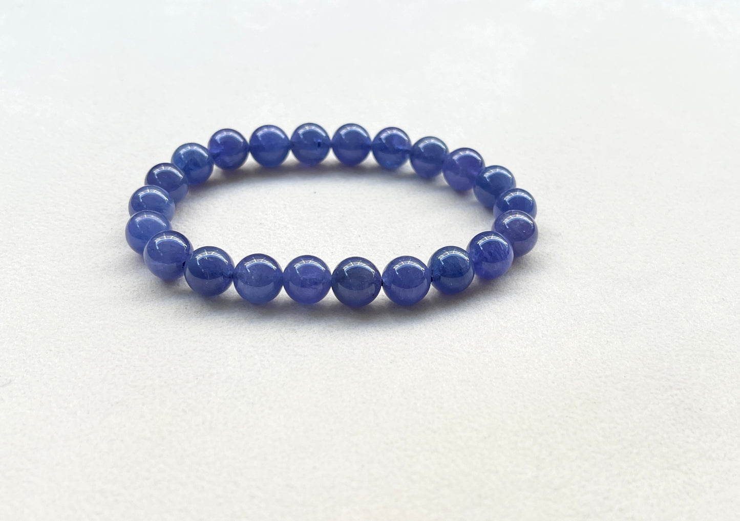 Tanzanite bracelet 8.8mm坦桑石手鏈8.8mm