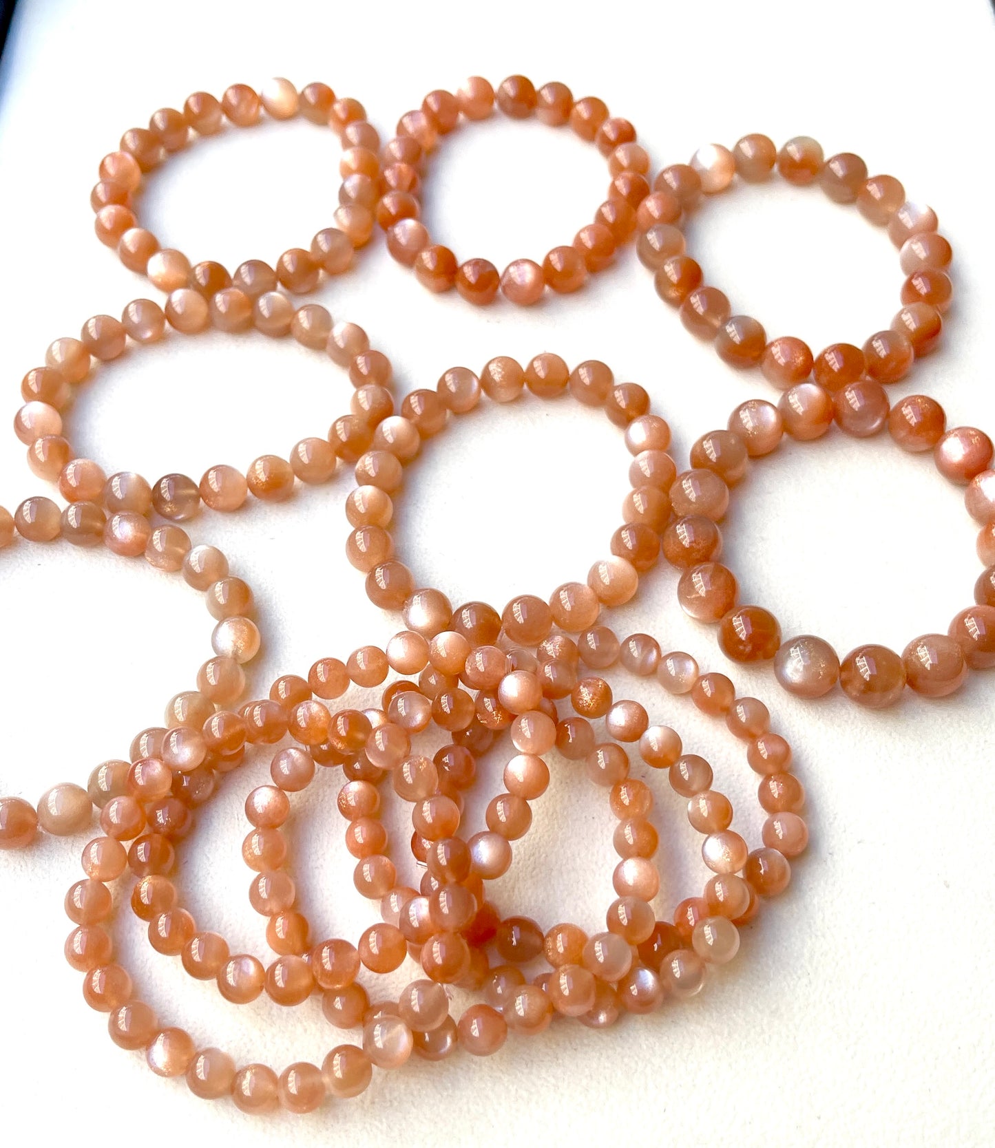 Sunstone bracelet plain