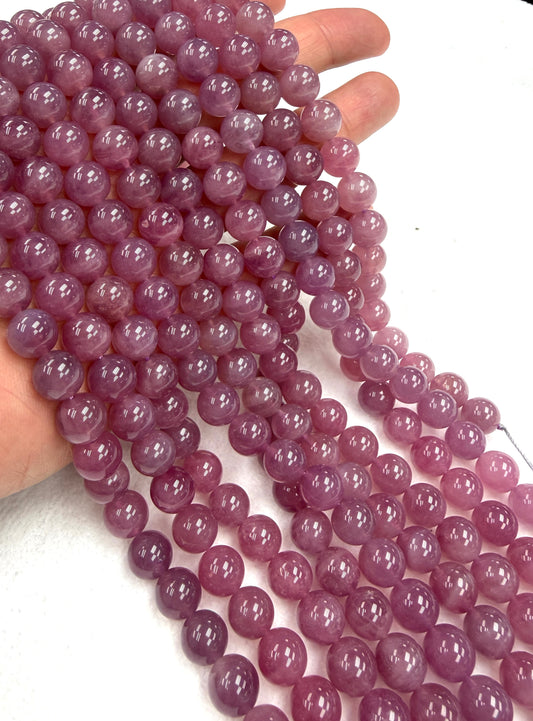 Madagascar Rose Quartz A+Beads 10mm plain