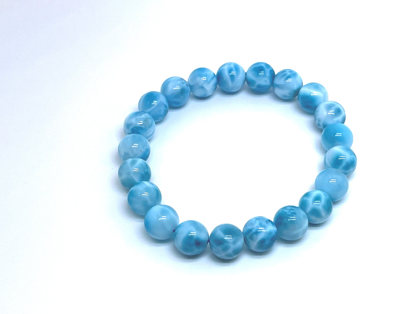 Larimar AA bracelet 9mm