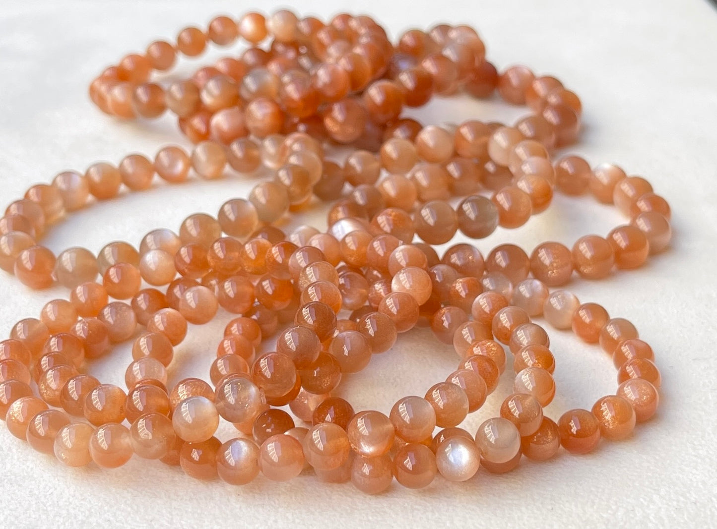 Sunstone bracelet plain