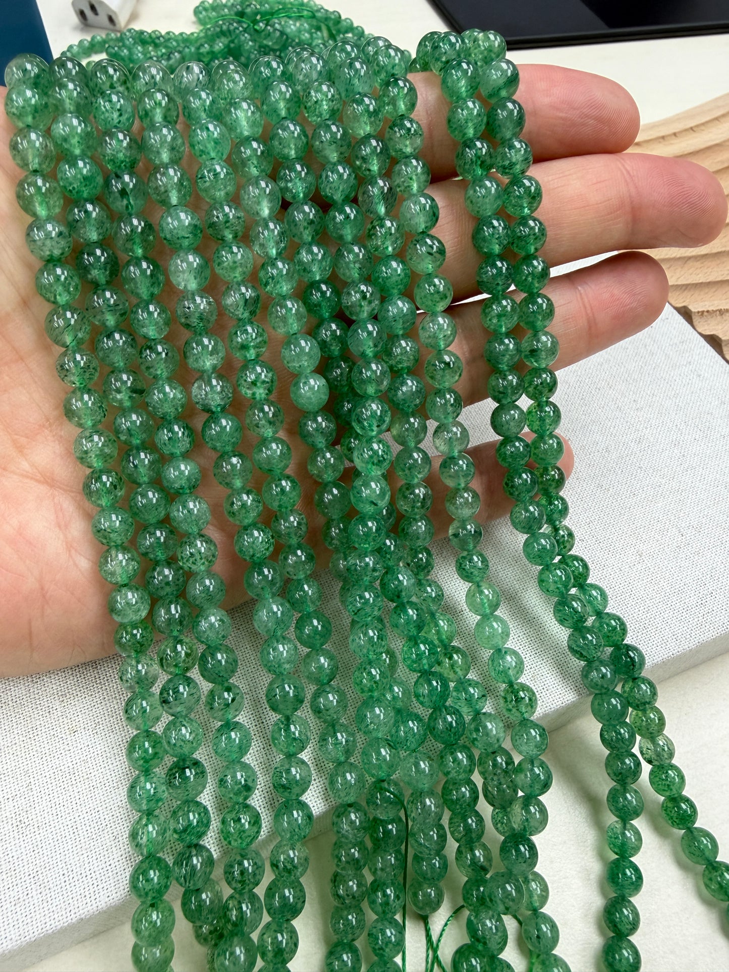 Green Epitode beads