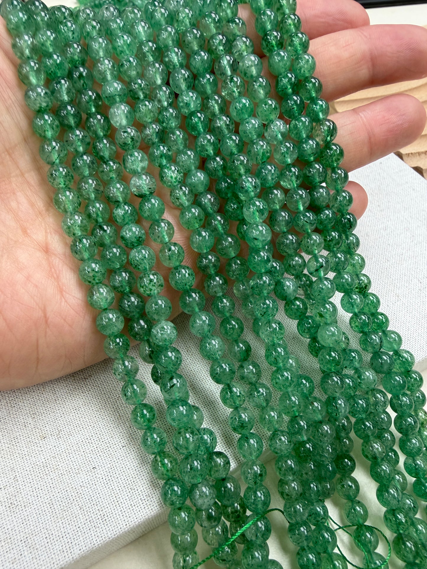 Green Epitode beads
