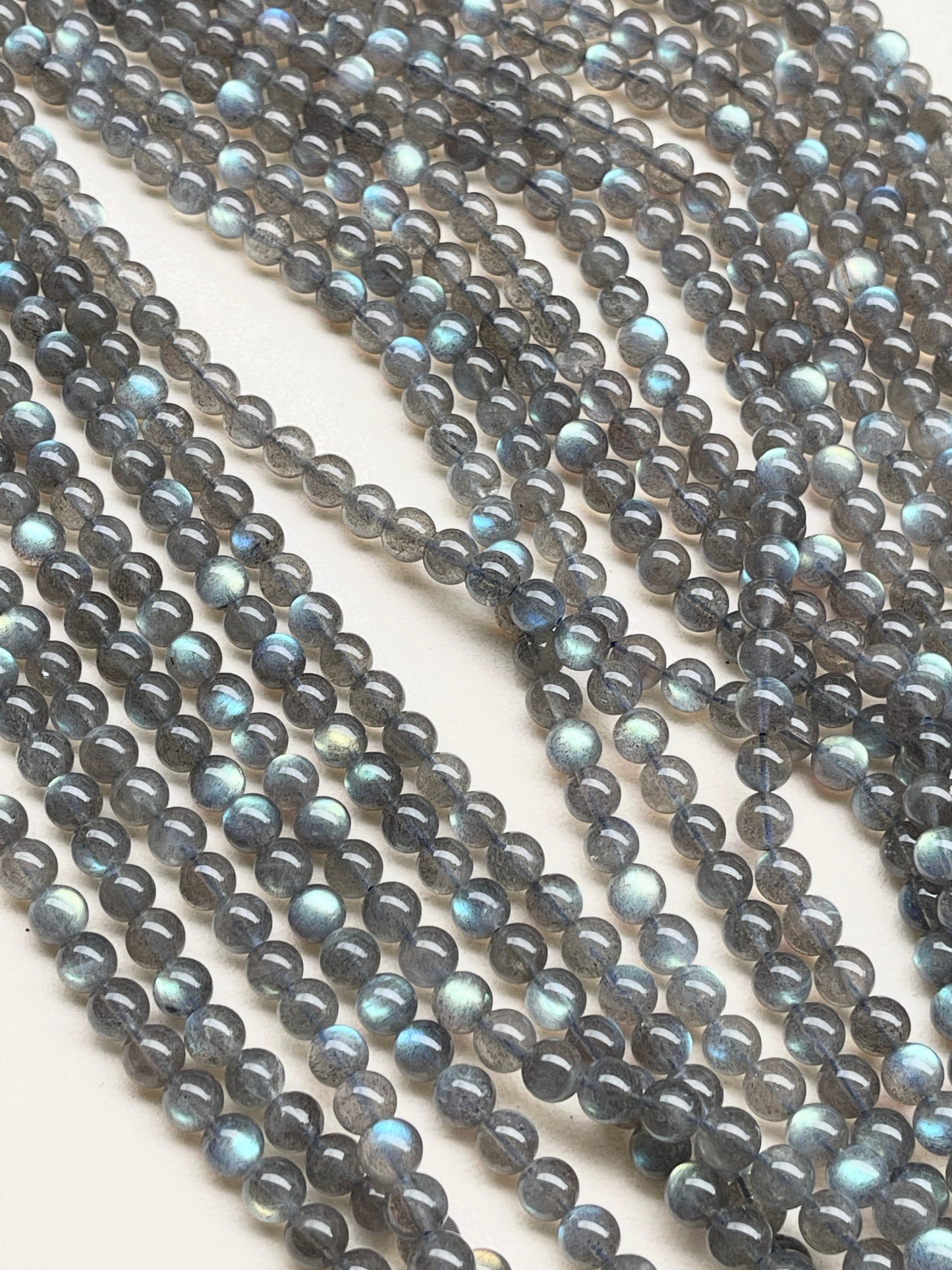 Labradorite beads 8mm plain