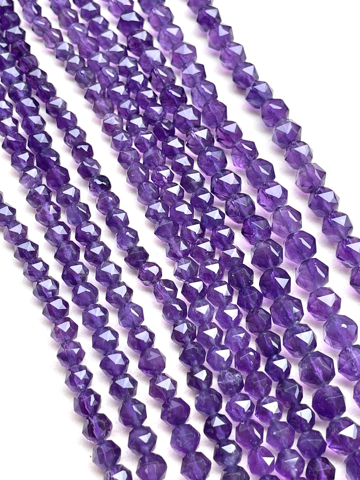 Amethyst Star cut 16inch 40cm