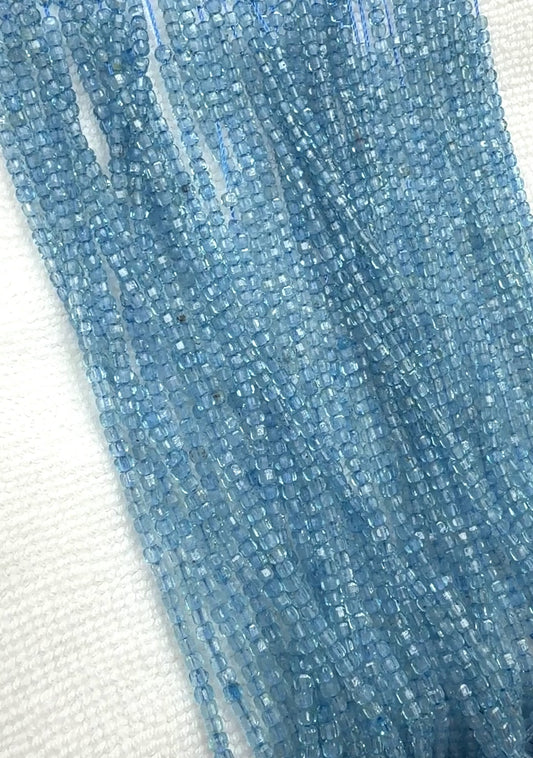 Blue Topaz Blue Cube 2mm